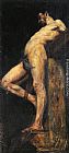 Lovis Corinth Crucified Thief painting